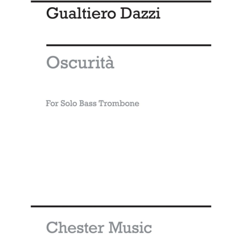 Dazzi, Gualtiero - Oscurita...