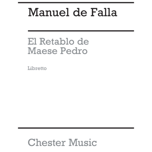 Falla, Manuel - El Retablo...