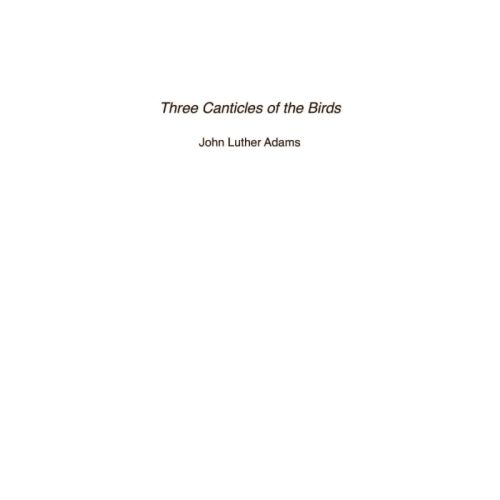 Adams, John Luther - Three...