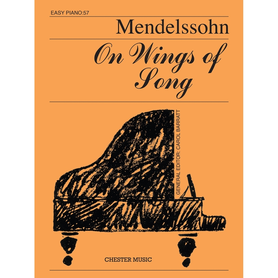 Bartholdy, Felix Mendelssohn - On Wings Of Song (Easy Piano No.57)