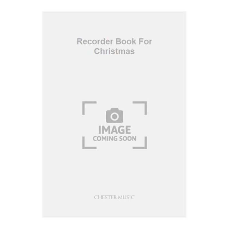 Gregory - Recorder Book For Christmas