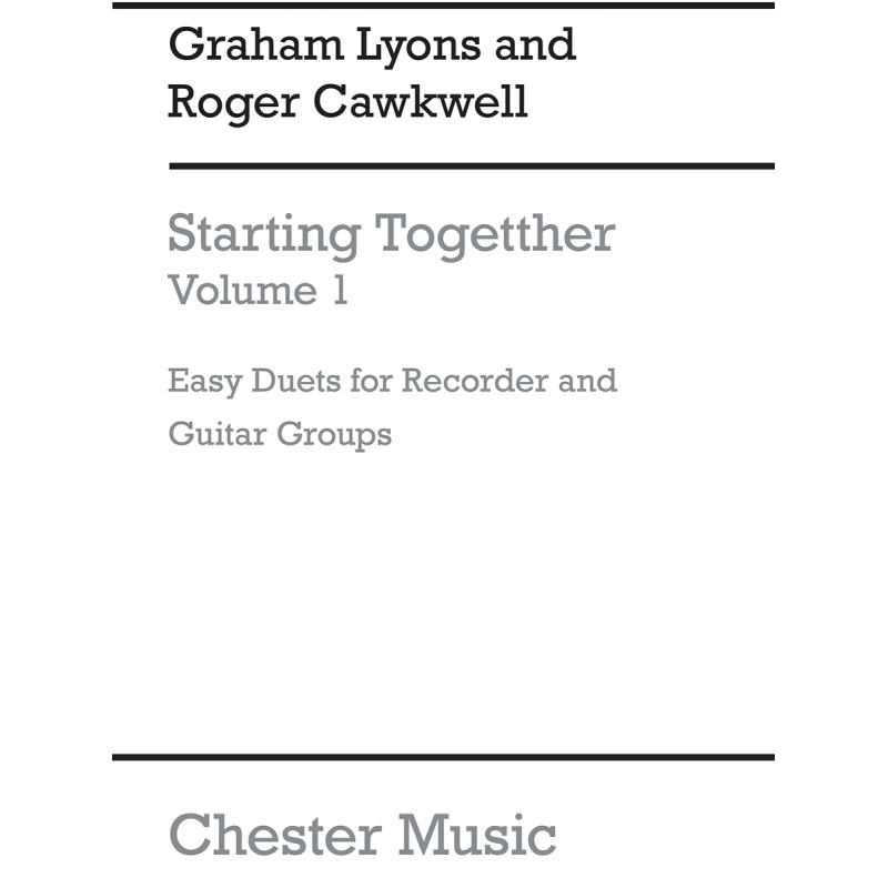 Lyons, Graham - Starting Together 1
