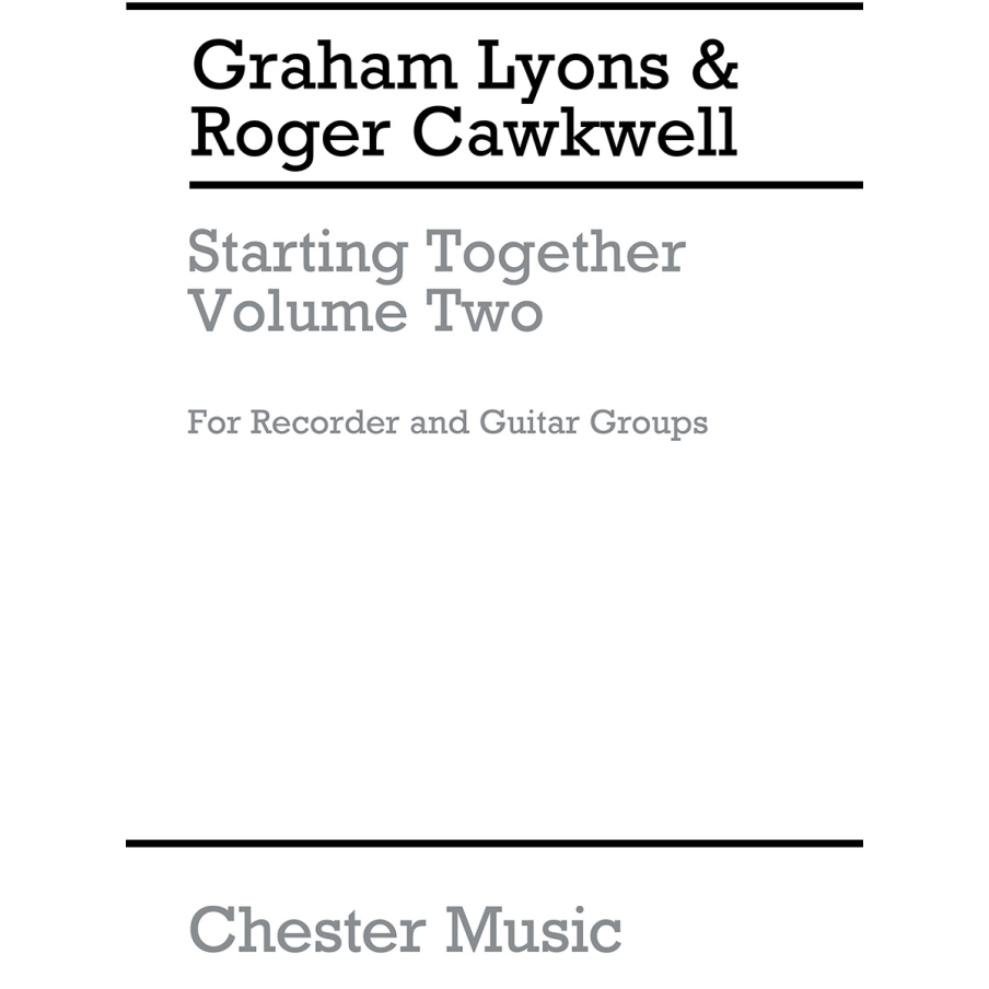 Lyons, Graham - Starting Together Easy Duets Volume 2