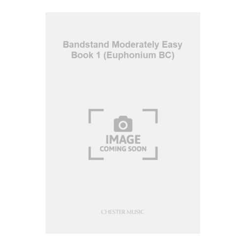 Bandstand Moderately Easy Book 1 (Euphonium BC)