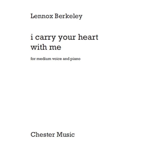 Berkeley, Lennox - I Carry...