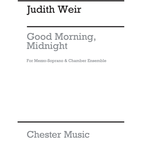 Weir, Judith - Good...