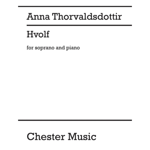 Thorvaldsdottir, Anna - Hvolf
