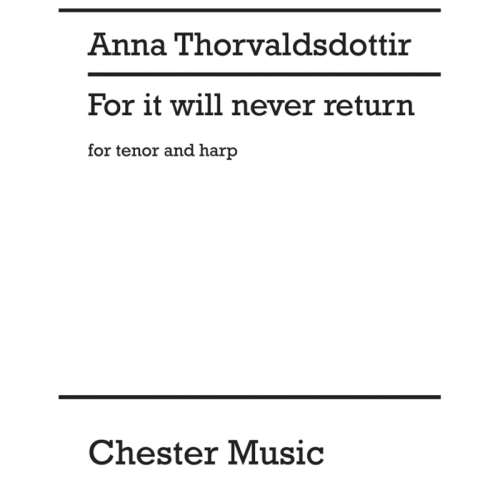 Thorvaldsdottir, Anna - For...