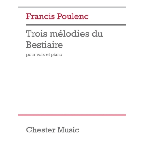 Poulenc, Francis - Trois...