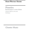 Henze, Hans Werner - Phaedra