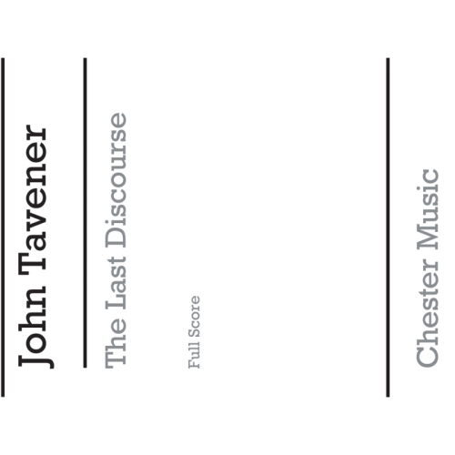 Tavener, John - The Last...