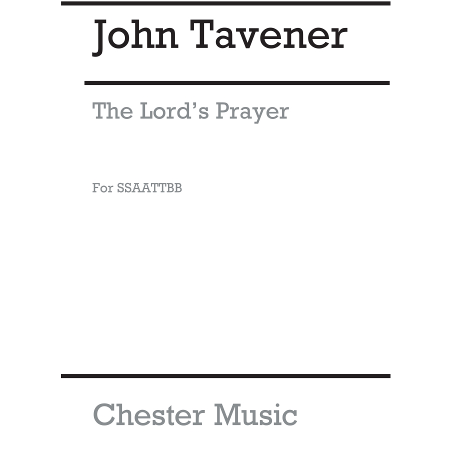 Tavener, John - The Lord's Prayer (1993)