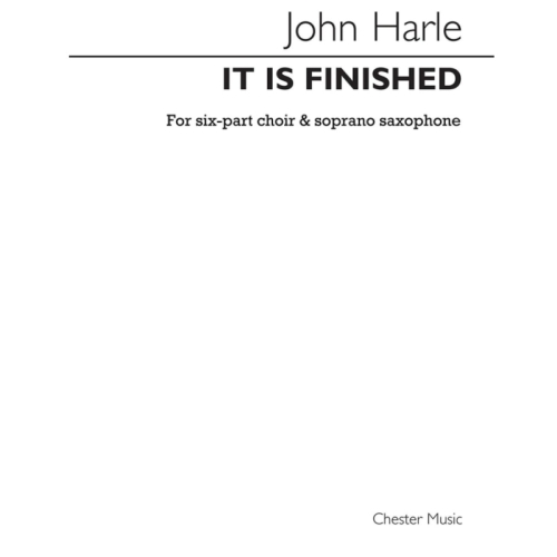Harle, John - It Is Finished