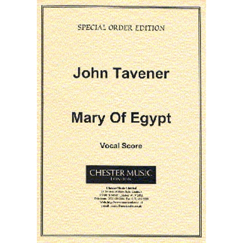 Tavener, John - Mary Of Egypt
