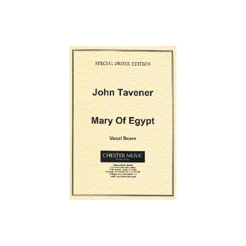 Tavener, John - Mary Of Egypt