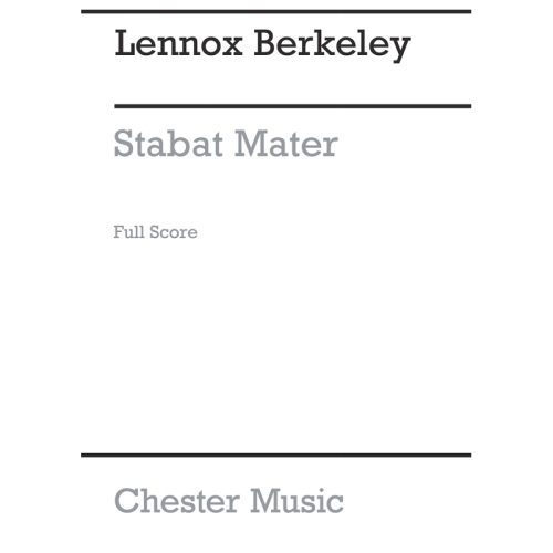 Berkeley, Lennox - Stabat...