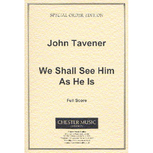 Tavener, John - We Shall...