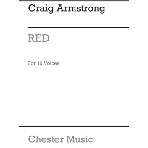 Armstrong, Craig - Red For...