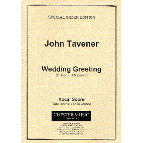 Tavener, John - Wedding...