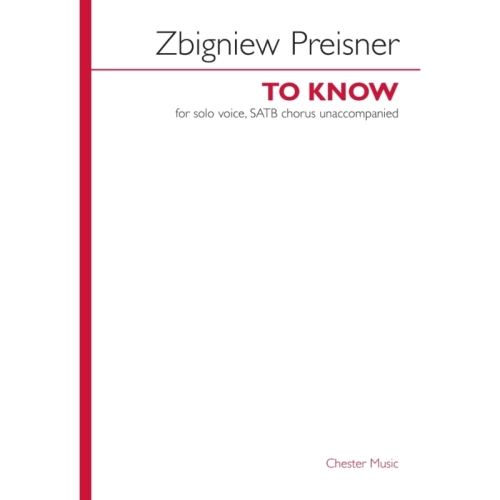 Preisner, Zbigniew - To Know