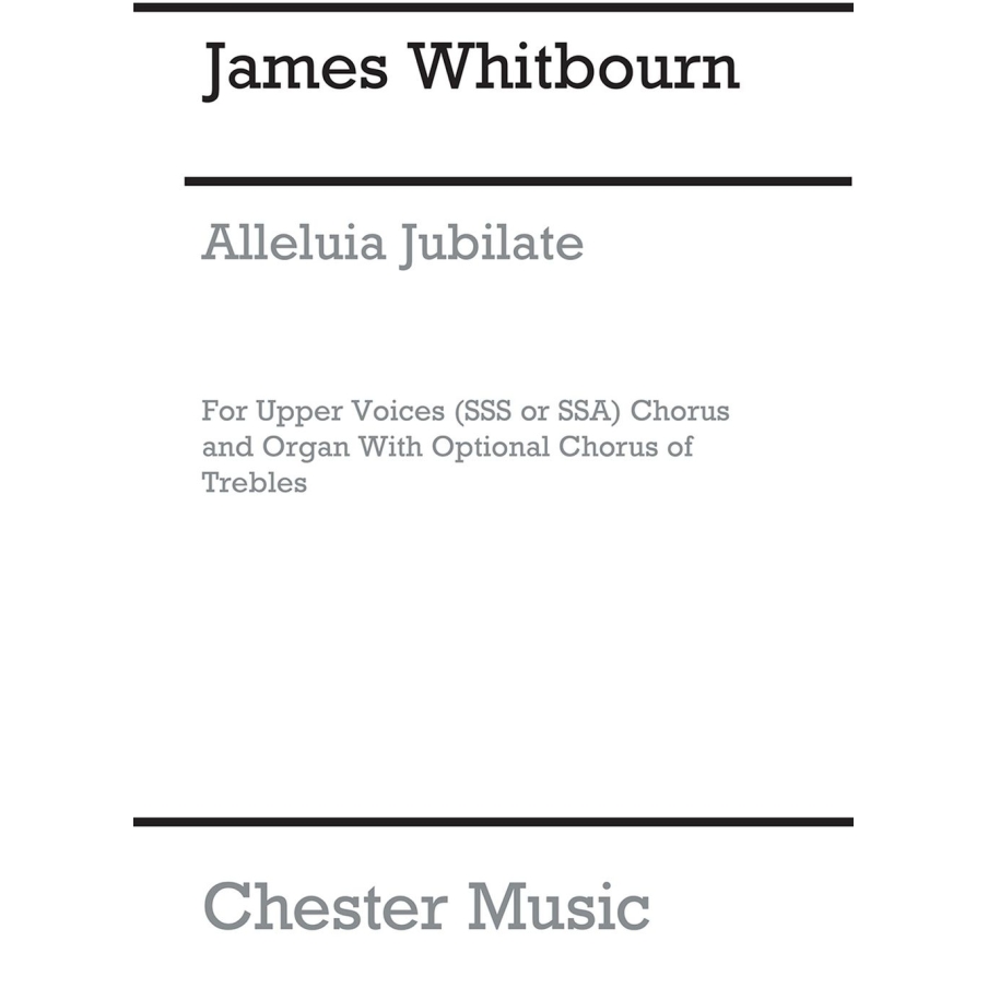 Whitbourn, James - Alleluia Jubilate