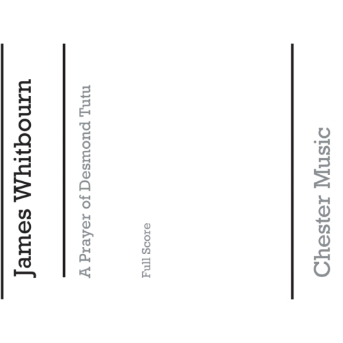 Whitbourn, James - A Prayer...