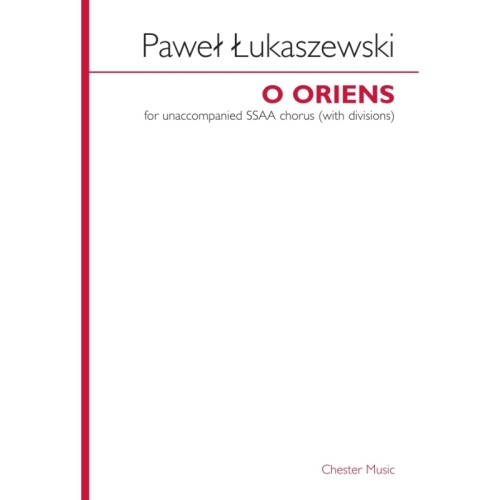 Łukaszewski, Paweł - O Oriens
