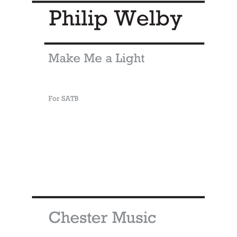 Wilby, Philip - Make Me A Light