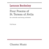 Berkeley, Lennox - Four Poems of St. Teresa Of Avila Op.27