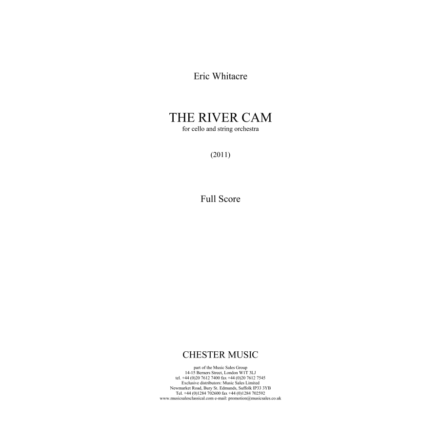 Whitacre & Webber - The River Cam