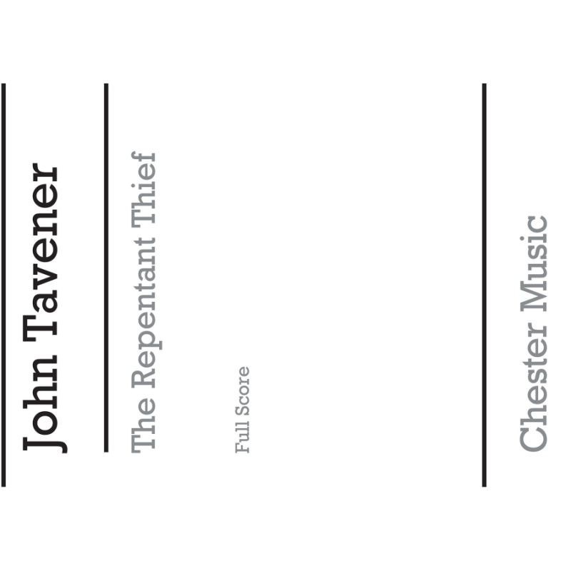 Tavener, John - The Repentant Thief