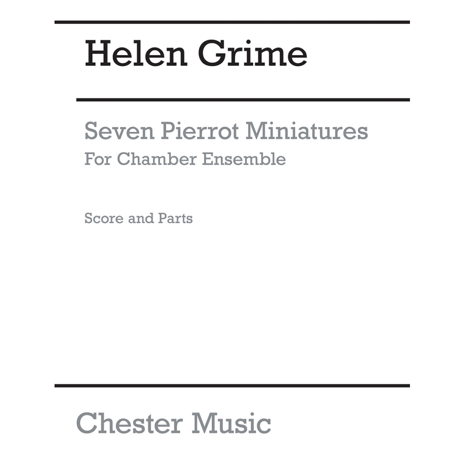 Grime, Helen - Seven Pierrot Miniatures (Piano)