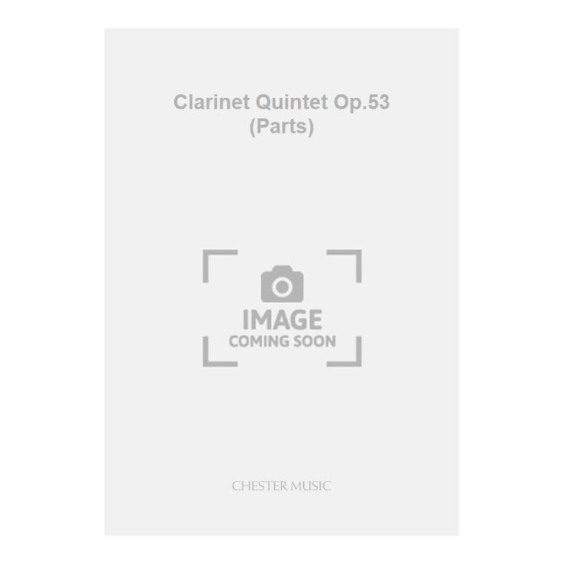 Wood, Hugh - Clarinet Quintet Op.53 (Parts)
