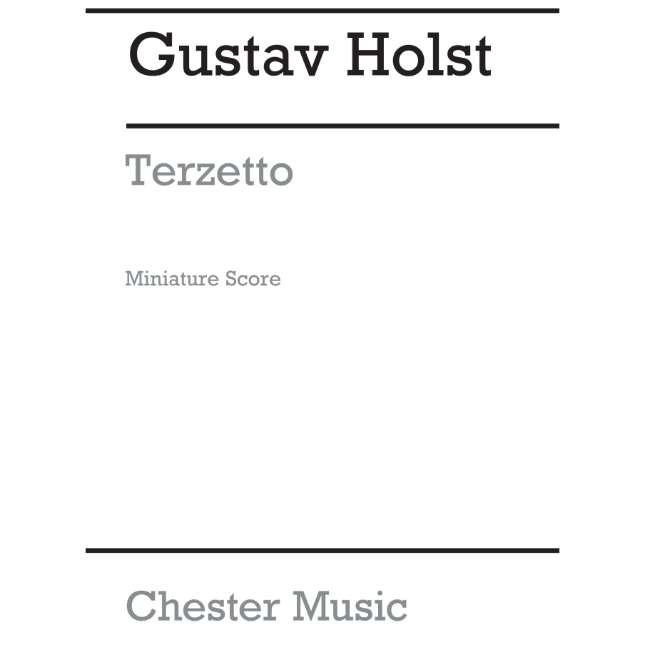 Holst, Gustav - Terzetto