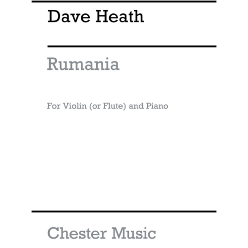Heath, Dave - Rumania For...