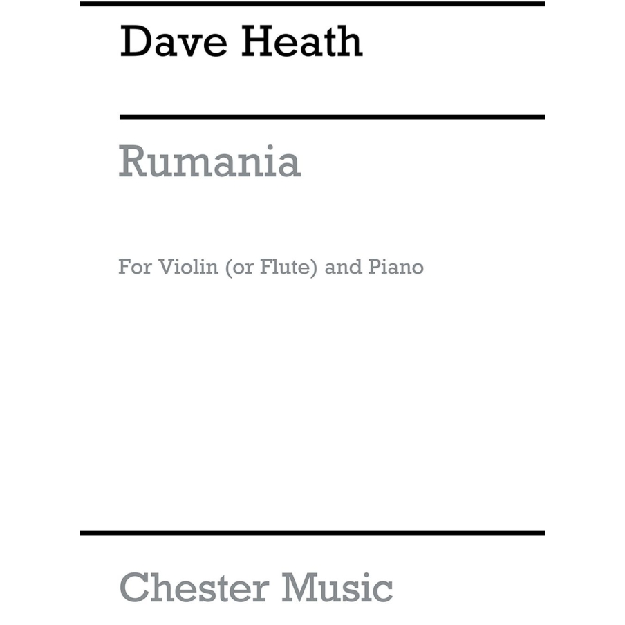 Heath, Dave - Rumania For Violin And Piano