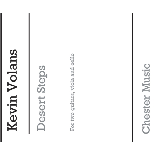Volans, Kevin - Desert Steps