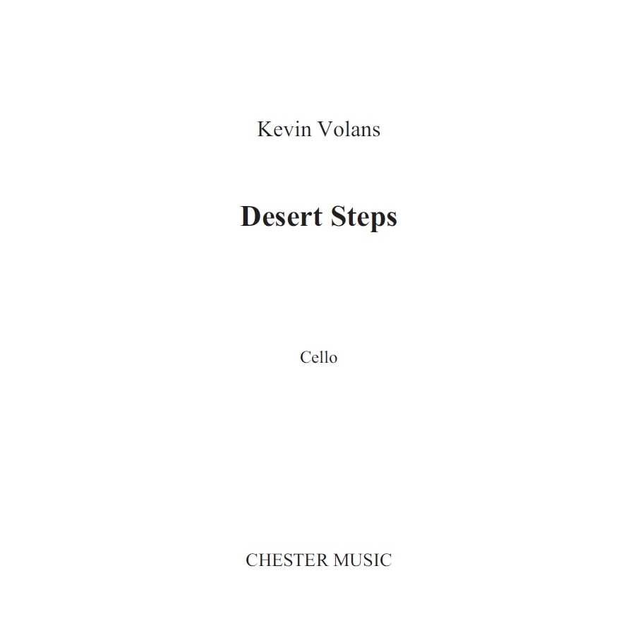 Volans, Kevin - Desert Steps (Parts)