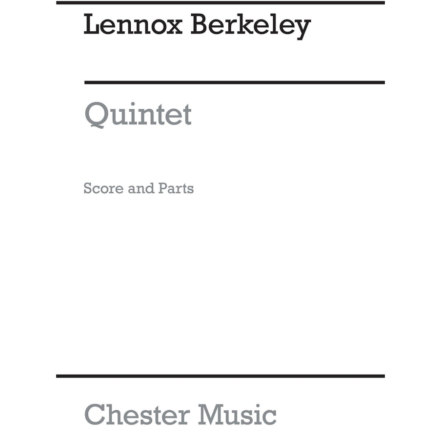 Berkeley, Lennox - Quintet Op.90