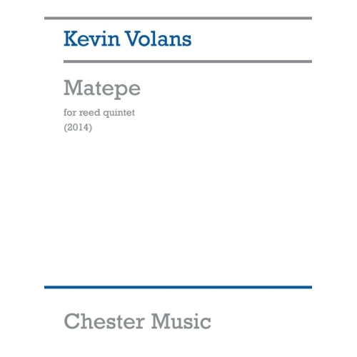 Volans, Kevin - Matepe For...