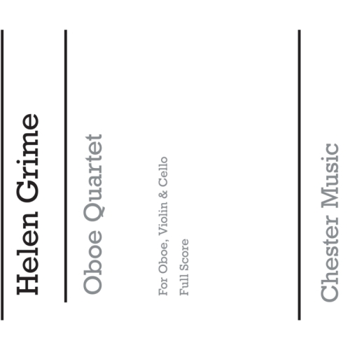 Grime, Helen - Oboe Quartet