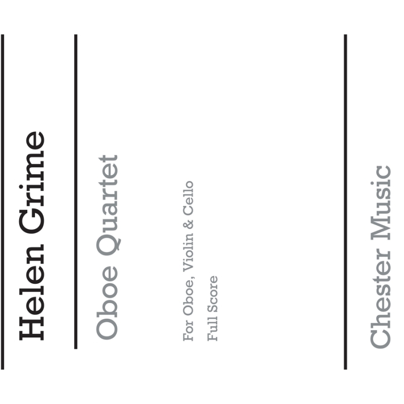 Grime, Helen - Oboe Quartet