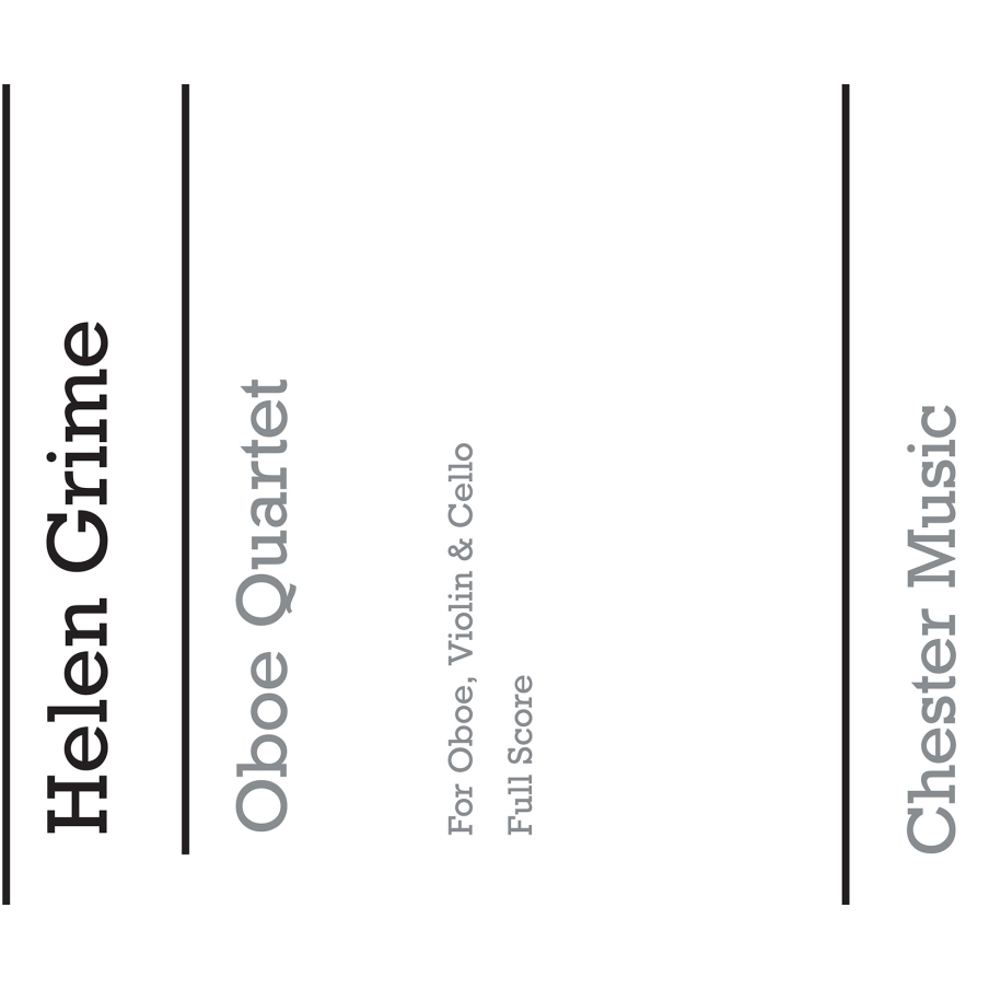 Grime, Helen - Oboe Quartet