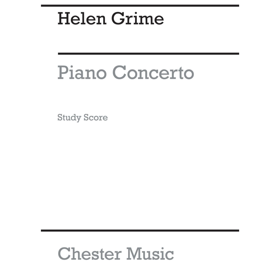 Grime, Helen - Piano Concerto