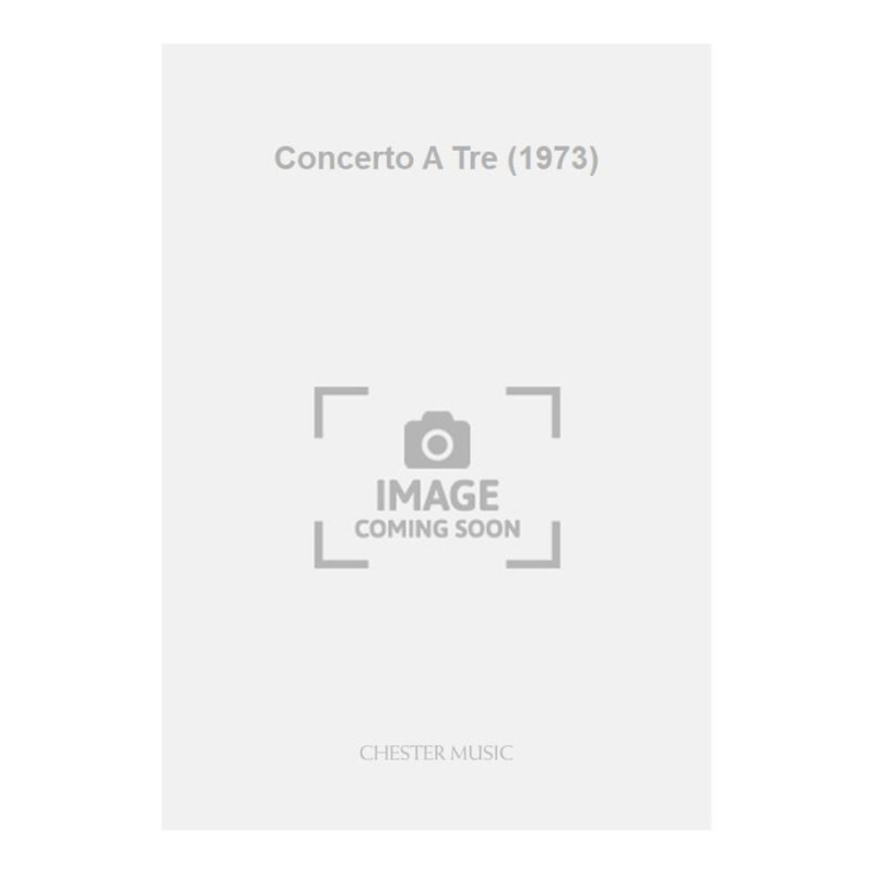 Haubenstock-Ramati, Roman - Concerto A Tre (1973)