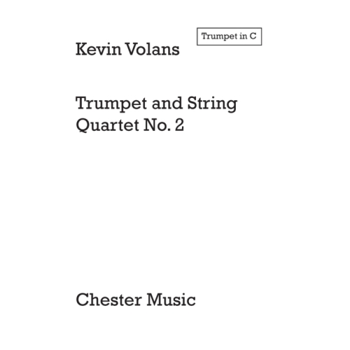 Volans, Kevin - Trumpet and...