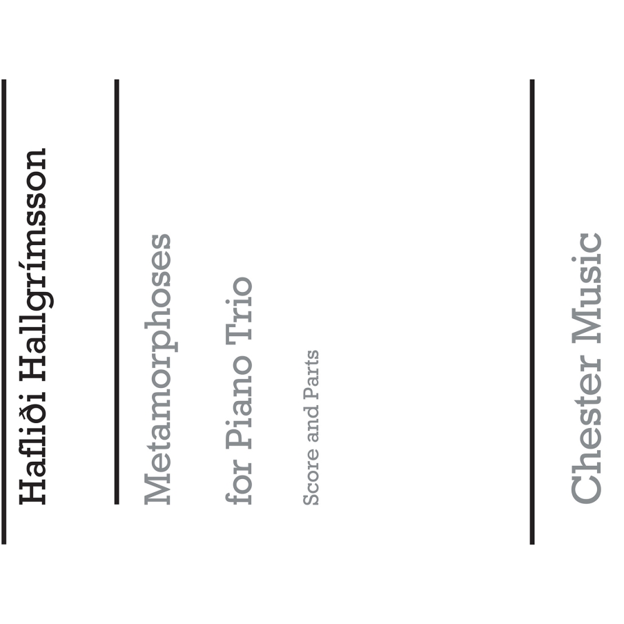 Hallgrímsson, Haflidi - Metamorphoses