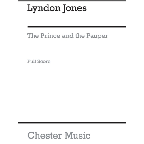 Jones, Lyndon - The Prince And The Pauper Score