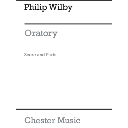Wilby, Philip - Oratory