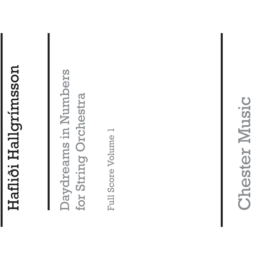 Hallgrímsson, Haflidi - Daydreams In Numbers Vol.1